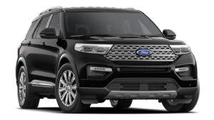 Ford Explorer đen