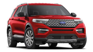 Ford Explorer đỏ