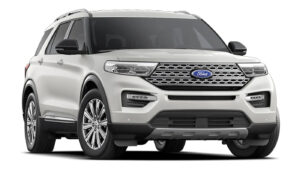 Ford Explorer trắng