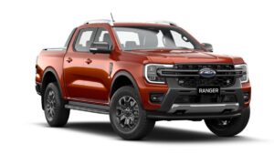 Ford Ranger Wildtrak màu đỏ cam