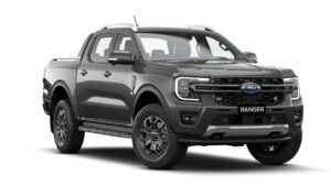 Ford Ranger Wildtrak màu ghi xám