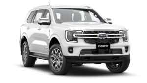 Ford Everest 2023 màu trắng